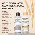 Peel Shot Glow Rice Ampoule Dual-Effect Serum - Brightening, Exfoliating, Hydrating - Suitable for All Skin Types